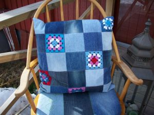 Jeanskudde - Bild 2