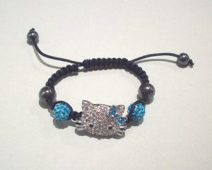 Hello Kitty-armband silver