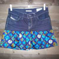 Snygg jeanskjol