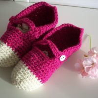 Handvirkade ballerinatofflor