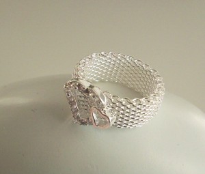 Ring "Två hjärtan" (18 mm) - Bild 2