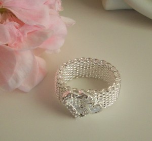 Ring "Två hjärtan" (18 mm) - Bild 3
