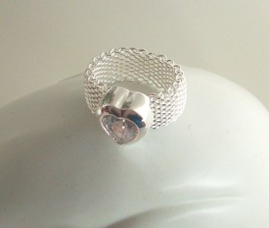 Ring "Glashjärta" (16 och 19 mm) - Bild 3