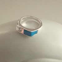 Ring av sterling silver (17 mm)