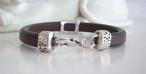 Läderarmband "Hålig" - Bild 3