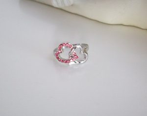 Ring "Glädje Rosa" (16 mm)