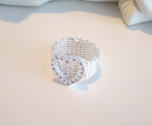 Ring "Stort hjärta" (17 mm)