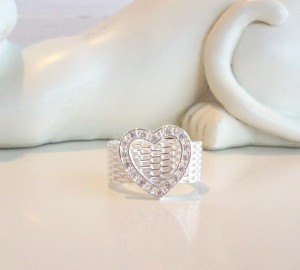 Ring "Stort hjärta" (17 mm) - Bild 3