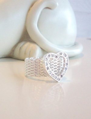 Ring "Stort hjärta" (17 mm) - Bild 2