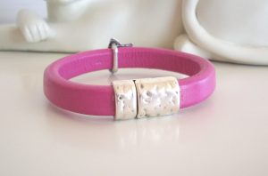Läderarmband "Rosa" - Bild 3