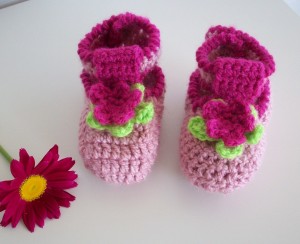 Babytofflor "Rosa" - Bild 4