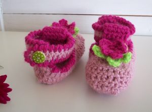 Babytofflor "Rosa" - Bild 3