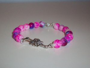 Armband "Rosa ros" - Bild 2