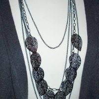 Halsband "Löv"