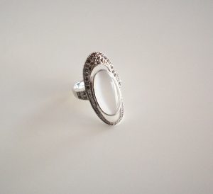 Ring "Pärlemor" (17 mm)