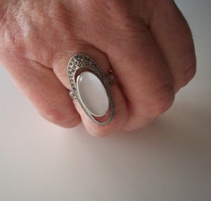 Ring "Pärlemor" (17 mm) - Bild 3
