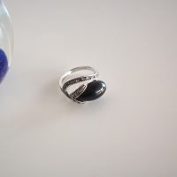 Ring "Svart lilja" (18 mm)