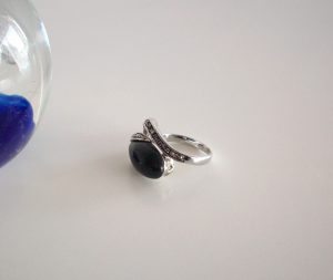 Ring "Svart lilja" (18 mm) - Bild 2