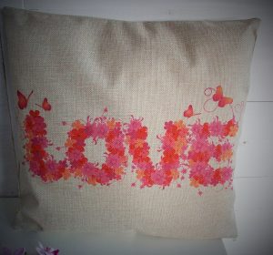 Kuddfodral "LOVE"