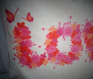 Kuddfodral "LOVE" - Bild 2