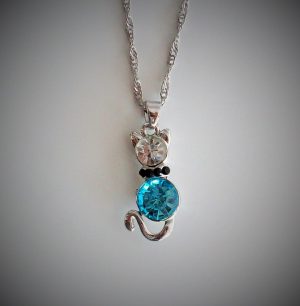 Halsband "Katt-turkos" - Bild 2