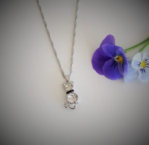 Halsband "Katt-Klarglas" - Bild 2