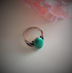 Ring "Grönturkos liten" (17 mm) - Bild 3