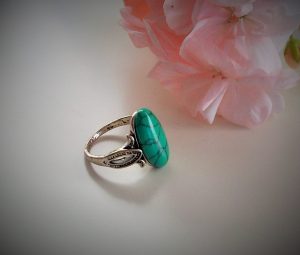 Ring "Grönturkos liten" (17 mm) - Bild 2