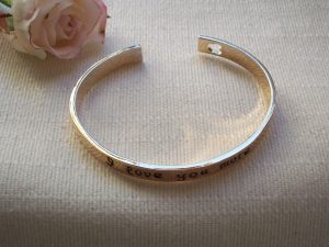 Armband "I love you" Guld - Bild 3