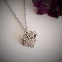 Halsband "Sister hjärta"