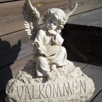 Prydnad "Välkommen"