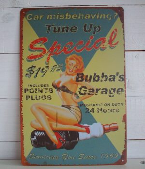 Metallskylt "Bubbas" - Bild 2