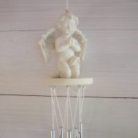Vindflöjel "Bedjande cherub"