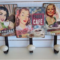 Vintagekrokar "Kaffe"