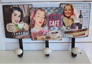 Vintagekrokar "Kaffe"