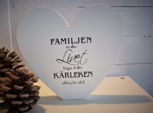 Hjärta "Familjen" - Bild 2