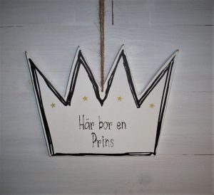 Dörrskylt "Prins"