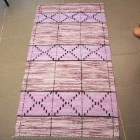 Handvävd trasmatta "Syren"