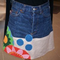 Jeanskjol "Happy" (storl 36)