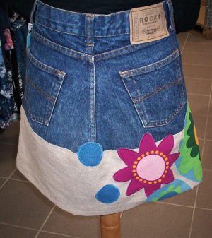 Jeanskjol "Happy" (storl 36) - Bild 3