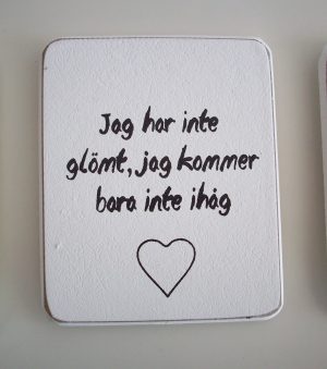 Kylskåpsmagneter "Budskap" - Bild 3